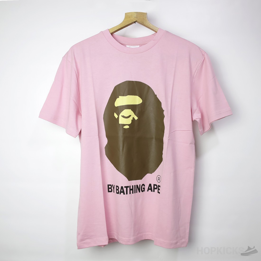 Pink bape outlet logo